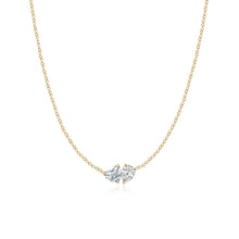 Load image into Gallery viewer, Two Lab Diamond Necklace 2CT