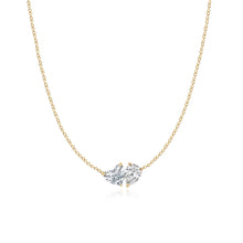 Load image into Gallery viewer, Two Lab Diamond Necklace 3CT
