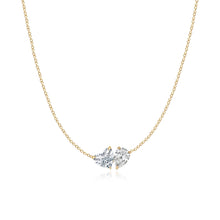 Load image into Gallery viewer, Two Lab Diamond Necklace 4CT
