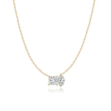 Load image into Gallery viewer, Two Lab Diamond Necklace 4CT