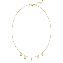 Load image into Gallery viewer, Dangling Gold Name Ball Necklace