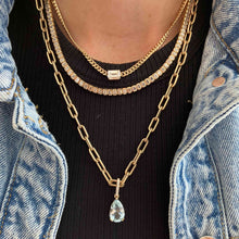 Load image into Gallery viewer, Rounded Paperclip Necklace
