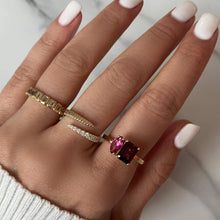 Load image into Gallery viewer, Medium Two-Gemstones Ring