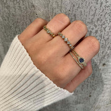 Load image into Gallery viewer, Shared Prong Round Diamond Ring