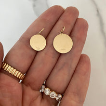 Load image into Gallery viewer, Personalized Gold Disc Charm