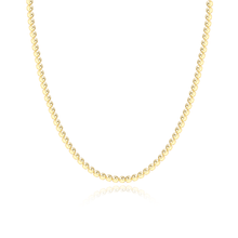 Load image into Gallery viewer, Bead Gold Necklace