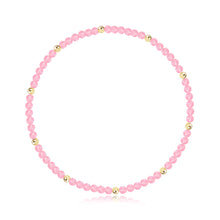 Load image into Gallery viewer, Gemstone and Gold Bead Bracelet