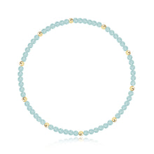 Load image into Gallery viewer, Gemstone and Gold Bead Bracelet