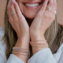 Load image into Gallery viewer, Gold Beaded Bracelet