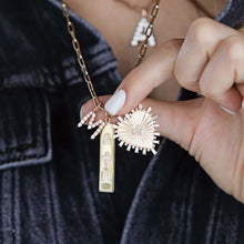 Load image into Gallery viewer, Two Initials Pave Plate Charm