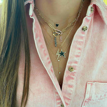 Load image into Gallery viewer, Pave Lightning Bolt Charm