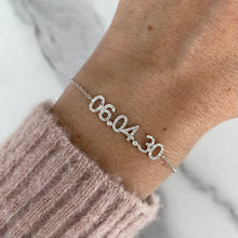 Load image into Gallery viewer, Pave Date Bracelet