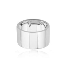Load image into Gallery viewer, Thick Gold Cigar Band Ring