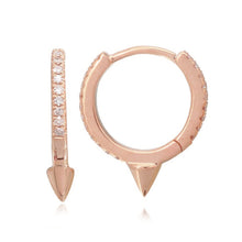 Load image into Gallery viewer, Spike Pave Huggie