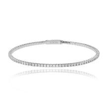 Load image into Gallery viewer, Stretch Pave Bangle