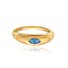 Load image into Gallery viewer, Marquise Stone Dome Ring