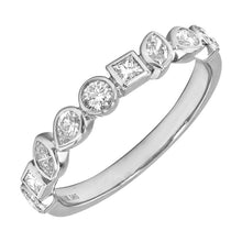 Load image into Gallery viewer, Bezel Diamond Multi Shape Ring