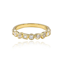 Load image into Gallery viewer, Bezel Diamond Multi Shape Ring