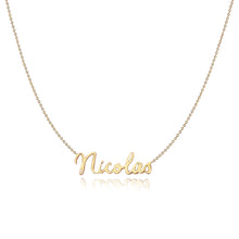 Load image into Gallery viewer, Cutout Name Chain Necklace