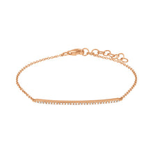 Load image into Gallery viewer, Diamond Bar Bracelet