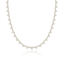 Load image into Gallery viewer, Trio Diamond Tennis Necklace