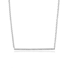 Load image into Gallery viewer, Diamond Bar Necklace