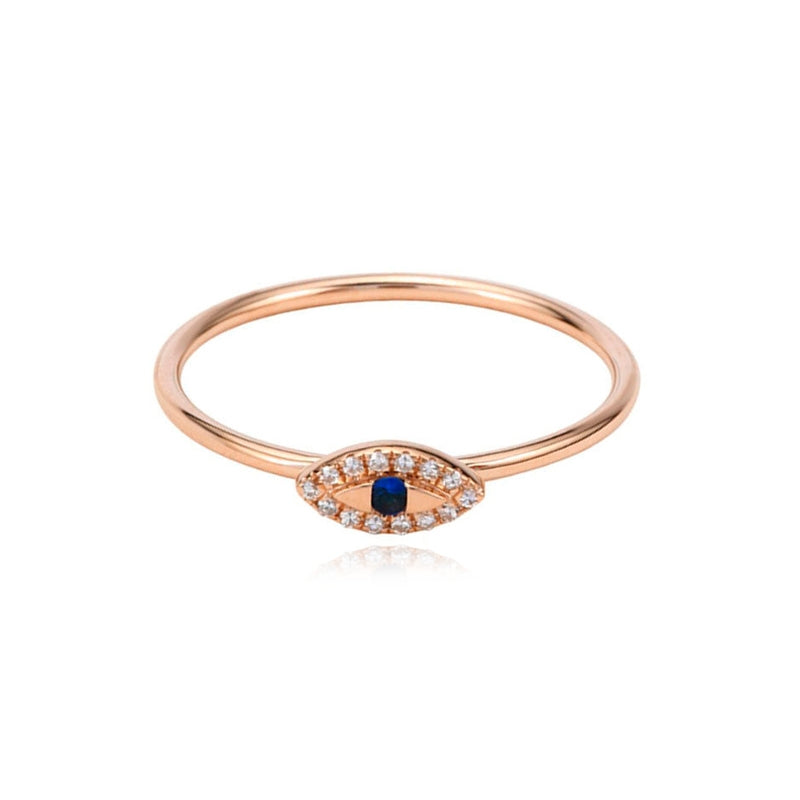 Tiny Evil Eye Ring