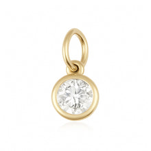 Load image into Gallery viewer, Diamond Bezel Charm