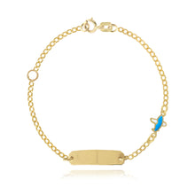 Load image into Gallery viewer, Boys Enamel Plane Id Bracelet
