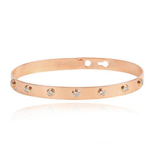 Load image into Gallery viewer, Clip On Round Diamond Bangle