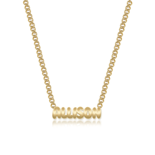Load image into Gallery viewer, Gold Name Cuban Necklace