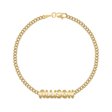 Load image into Gallery viewer, Gold Name Cuban Bracelet