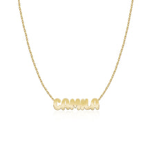 Load image into Gallery viewer, Cutout Name Chain Necklace