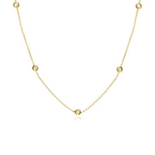 Load image into Gallery viewer, Five Diamond by the Yard Necklace