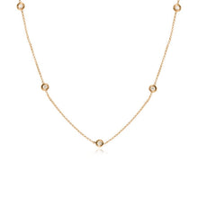 Load image into Gallery viewer, Five Diamond by the Yard Necklace