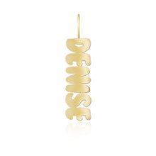 Load image into Gallery viewer, Gold Name Charm