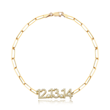 Load image into Gallery viewer, Pave Date Bracelet