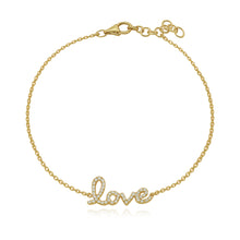 Load image into Gallery viewer, Script Love Bracelet