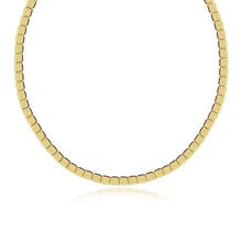 Load image into Gallery viewer, Small Golden Square Necklace