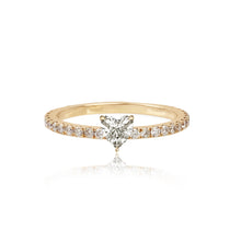Load image into Gallery viewer, Solitaire Diamond Eternity Ring