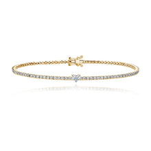 Load image into Gallery viewer, Solitaire Diamond Tennis Bracelet