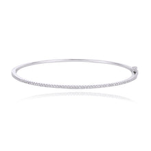 Load image into Gallery viewer, Thin Pave Bangle