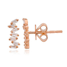 Load image into Gallery viewer, Disorganized Baguette Stud