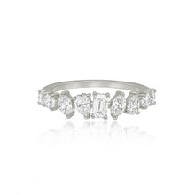 Load image into Gallery viewer, Diamond Multi Shape Ring