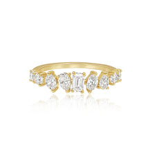 Load image into Gallery viewer, Diamond Multi Shape Ring