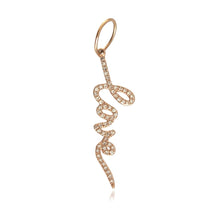 Load image into Gallery viewer, Large Script Love Charm