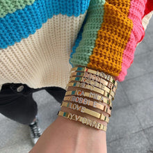 Load image into Gallery viewer, Personalized Clip On Bangle