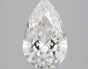 1.57 Carat D-VS1 Pear Lab Diamond
