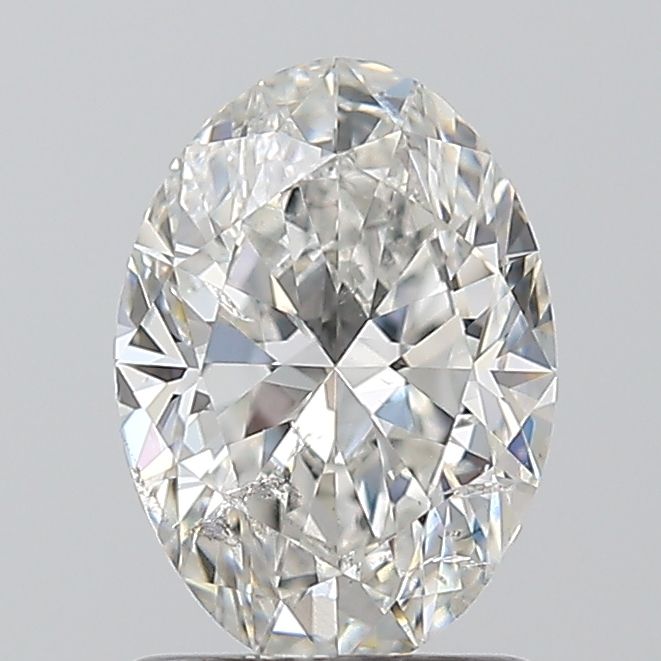 1.20 Carat G-SI2 Oval Cut Diamond