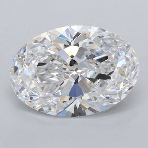1.78 Carat D FL Oval Lab Diamond